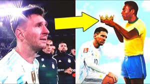 THAT's WHY MESSI CRIED YESTERDAY! MESSI BROKE PELE'S RECORD!