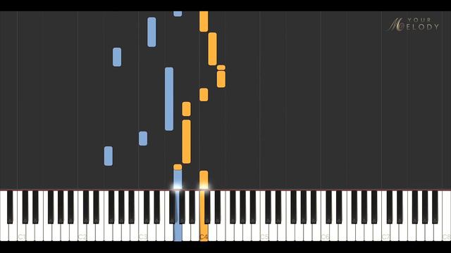 Your Melody - Jacob's Piano \\ Synthesia Piano Tutorial смотреть онлайн