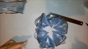 DIY МС Мастер класс банта из ленты с проволочным краем.