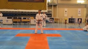 태권도 Saju-Makgi pattern by DPRK Taekwon-do ITF demo team / Саджу-Маки