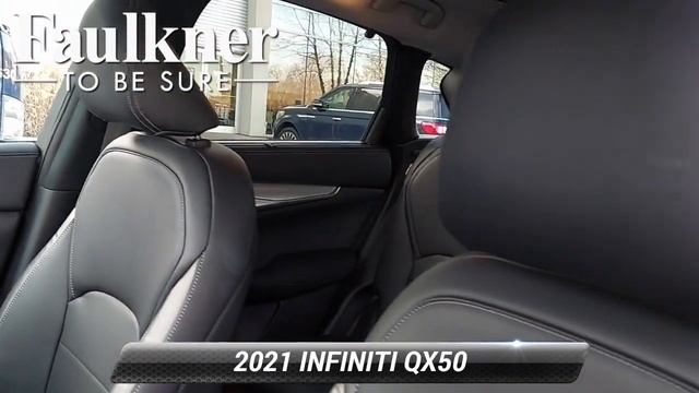 Certified 2021 INFINITI QX50 SENSORY, Willow Grove, PA MF110900 смотреть онлайн
