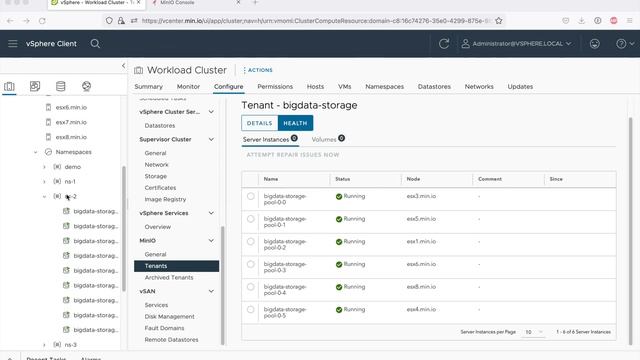 VMWorld 2021 MinIO Data Persistence platform Demo смотреть онлайн