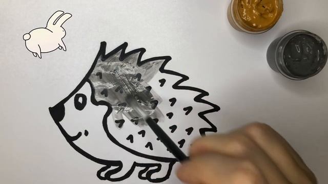 How to draw a Hedgehog | Как нарисовать Ёжика смотреть онлайн