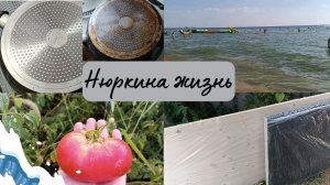 Уборка на кухне // Наш огород на Кубани в конце августа // Доставка из бауцентра