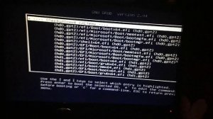 launch efi shell from filesystem device