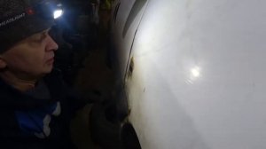 Замена переднего крыла на Fiat Scudo