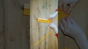 Простой пенал из бумаги.