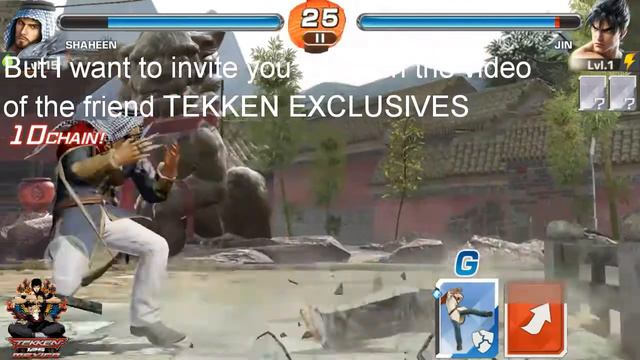 Tekken Mobile - Jin 1☆ Míni Boss 鉄拳 смотреть онлайн