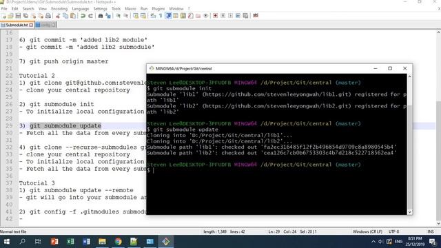 Cloning a Project with Submodules смотреть онлайн