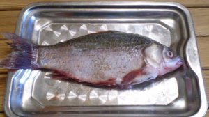 Жареная речная рыба