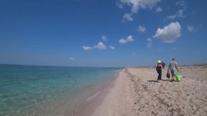 КРЫМ 2021. ЕВПАТОРИЯ.  КОСА БЕЛЯУС - ЛУЧШИЙ ПЛЯЖ