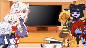 °Undertale reacts to Frisk and Chara's AU°||~