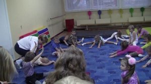 открытое занятие по гимнастике в садике 2011-12-20