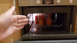 Стерилизация в духовке с содержимым банок