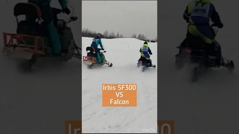 Снегоход Irbis SF300 vs Falcon