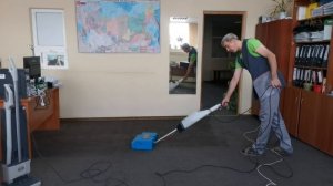 Химчистка коврового покрытия в офисе