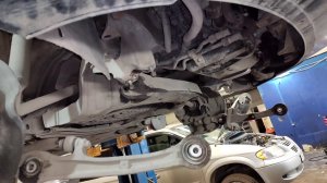 Сайлентблоки подрамника Audi A6 C6 / Replace the bushings of the subframe Audi A6C6