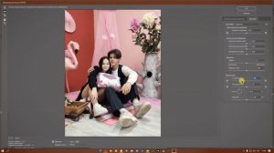 Исправляем фотографию с помощь фильтра коррекция дисторсии в Фотошопе 2022г