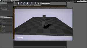 Interpolation - Finterp Nodes in Unreal Engine 4