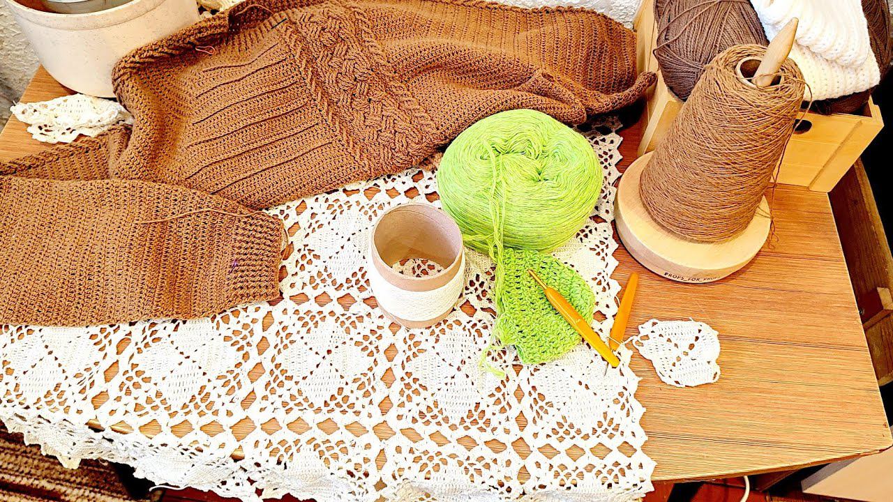 Важный вопрос! Кайфую от Рассказовской пряжи. Продвижение #вязаниекрючком @vyazaniye_bez_granits смотреть онлайн