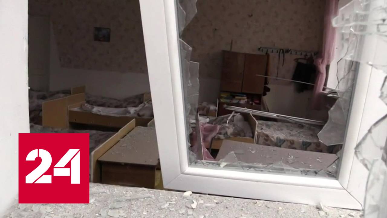 Украинская артиллерия ночью обстреляла Спартак и район Петровский - Россия 24