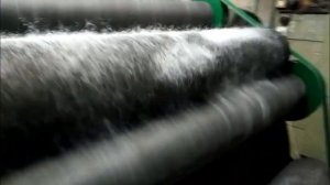 Чесальная Машина для Шерсти  . Обработка шерсти
