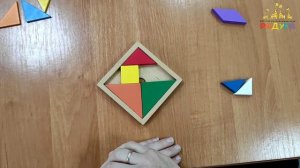 головоломка танграм