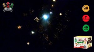 Фейерверк Потрясный 0,8 х 49 залпов