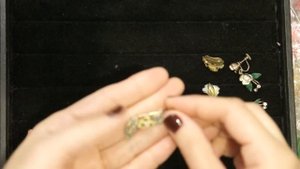 8. Распаковка посылки с винтажной бижутерией