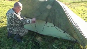 Устанавливаем палатку на сыром грунте