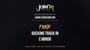 Funk Guitar Backing Track in C Minor