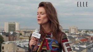 Kasia Struss w październikowym ELLE