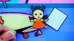 WOW! Best Friends EVOLUTION - Rich Squid Game Doll and Poor Soldier | Paper Dolls Story Animation