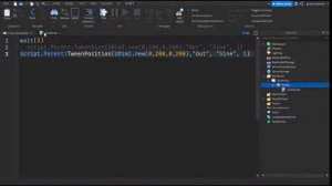How to Change the Position and Size of a GUI with Script in Roblox Studio!