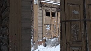 Улица Франк-Каменецкого. Дом 30. Памятник архитектуры. Год постройки 1933.2.02.2023. Иркутск.