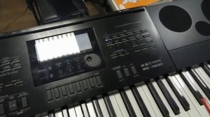 Casio wk-7600.Октавы, транспонирование.