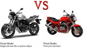 Honda CBF 600 vs Suzuki Bandit 600 Test specification comparison