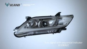 VLAND LED Headlights For 2010 2011 Toyota Camry