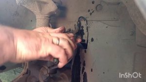 Замена переднего тормозного шланга. Авео т250