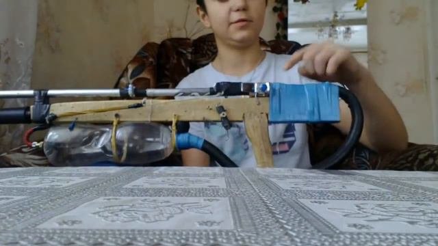 Как сделать пневматическую винтовку пневматику