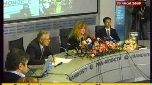 Алла Пугачева на пресс-конференции в РИА Новости