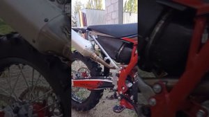 Глушитель от КТМ на BSE Z10, результат.