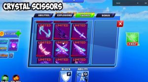 *NEW* HOW TO GET NEW CRYSTAL PACK AND SHOWING ALL SWORDS IN BLADE BALL | Blade Ball | ROBLOX