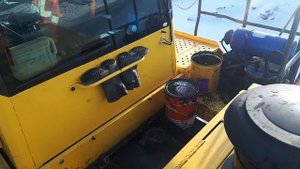 ОБЗОР ФРОНТАЛЬНОГО ПОГРУЗЧИКА " KAMATSU  WA600 "