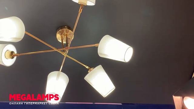Люстра на штанге Lussole Pinal GRLSP 8191 смотреть онлайн