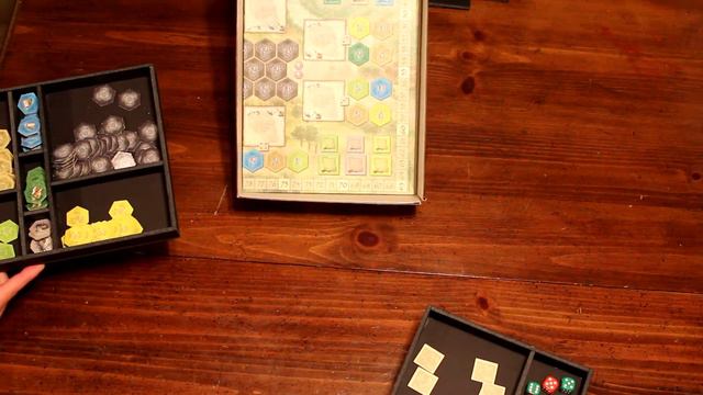 Castles of Burgundy foamcore storage solution смотреть онлайн