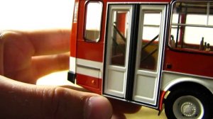 Масштабная модель автобуса ЛиАЗ-5256.00 ГМП в масштабе 1:43