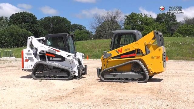 Соревнование мини погрузчиков - мини спецтехника смотреть онлайн