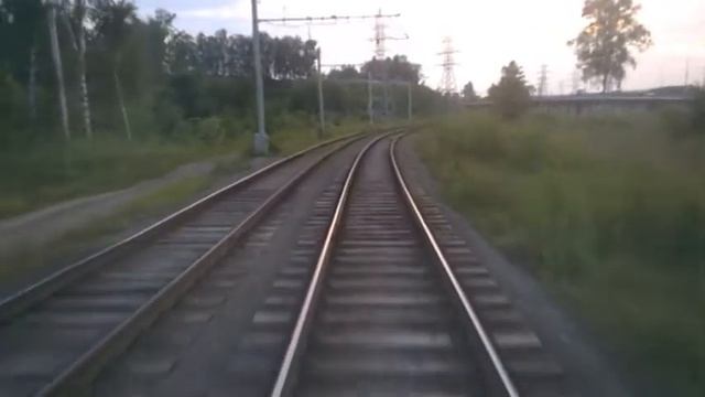 Вид из кабины трамвая. 6-й маршрут, 3 часть. смотреть онлайн