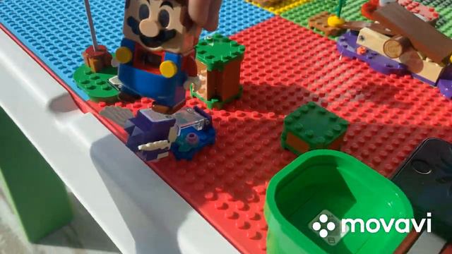 Увлекательная игра с Марио. Lego Super Mario. Лего Супер Марио смотреть онлайн